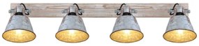Globo 15366Z-4 - Faretto GÜNTHER 4xE27/60W/230V