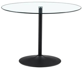 TAVOLO DA PRANZO CIRCLE NERO Ø 110 CM