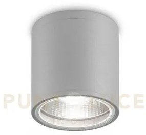 Lampada da soffitto gun pl1 grigio