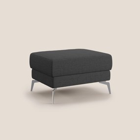 Star Pouf con piedini alti in tessuto impermeabile fiammato T03 antracite