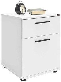 Comodino 57x40 cm bianco