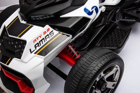 Mini Quad Elettrico per Bambini 3 Ruote 12V ATV 3.0 Bianco...