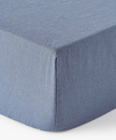 Lenzuolo con angoli boxspring in lino lavato Airy