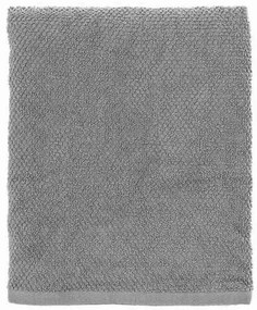 Asciugamani ospite per bagno 55x100 cm grigio in cotone 100%