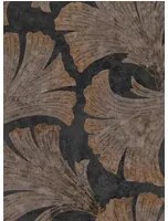 Coordonne Carta da parati Papyrus - Coal