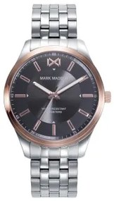 Orologio Uomo Mark Maddox HM0142-17 Nero Argentato