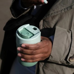 Tazza da viaggio in menta 340 ml Sipp - Joseph Joseph