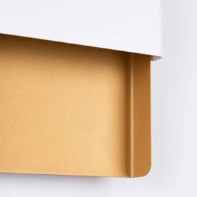 Sollux SL.1353 - Applique DURLIN 2xG9/8W/230V oro/bianco