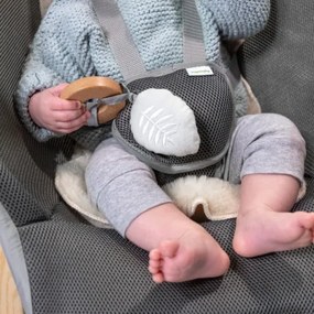 Ingenuity - Lettino vibrante per bambini EVERY SEASON WESLEY 3xC grigio