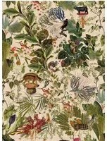 Moooi for Arte Carta da parati Menagerie of Extinct Animals - MO2072 - Ivory