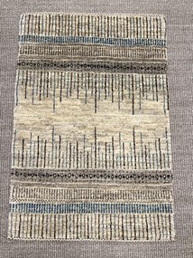 Loribaft Tappeto persiano 90x60 Blu (Iran) Annodato A Mano