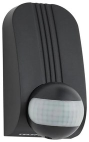 Telefunken 306505TF - Sensore di movimento da esterno 180° IP44 nero