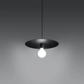 Sollux SL.0853 - Lampadario su filo FLAVIO 1xE27/60W/230V nero