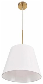 Lampadario a sospensione con filo ELENA 1xE27/20W/230V bianco