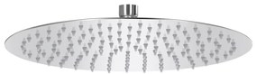 Testa Doccia A Pioggia İn Acciaio Inox 304 30 Cm Rotonda /