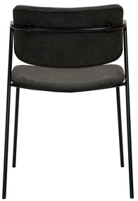 Sedia da pranzo nera Zed - DAN-FORM Denmark