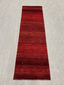 Loribaft Tappeto persiano 250x80 Rosso (Iran) Annodato A Mano