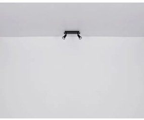 Globo 57998-2 - Faretto DREW 2xGU10/35W/230V nero