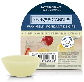 Iced Berry Lemonade, cera da fondere Yankee Candle per bruciatore