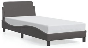 Giroletto Con Testiera Crema 80x200 Cm İn Similpelle /