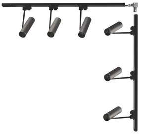 Zuma Line 3569 - Faretto per sistema a binario LISA 6xGU10/35W/230V nero