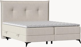 Letto boxspring fatto a mano con contenitore Menzzo, H2