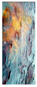 Anta per porta scorrevole Ossido in vetro multicolore, L 88 x H 215 cm spessore 8 mm, apertura a destra