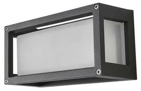 Aurelien Lungo Applique da Parete da Esterno IP54 Grigio Scuro - Lucande