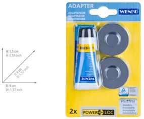 Set di fissaggio senza trapano Power-loc - Wenko