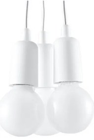 Lampadario a sospensione con filo DIEGO 3xE27/60W/230V