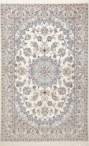 Nain Tappeto 200 x 130 Beige (Iran) Annodato A Mano