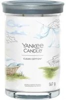 Candela Clean Cotton in barattolo grande Yankee Candle