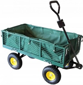 Carrello da giardino 2in1 in verde