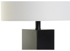 Lampada da tavolo DKD Home Decor Nero Dorato Metallo Bianco 220 V 36 x 36 x 60 cm 50 W