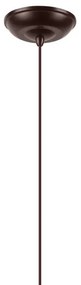 Lampadario LED a sospensione con filo NOEL 1xE27/60W/230V marrone