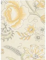 Little Greene Designtapete Woodblock Trail - Claude
