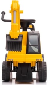 Bici a spinta scavatore CAT 2xAA giallo/nero