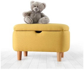 Pouf giallo per bambini Moouv - Artie