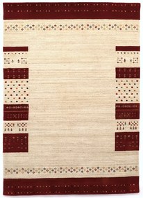 Loribaft Tappeto orientale 200 x 200 Beige (Indian) Realizzato A Mano