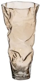 Vaso Marrone Cristallo 15,5 x 14 x 32 cm