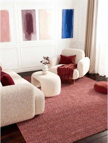 Tappeto rosa scuro tessuto a mano 160x230 cm Notting Hill Portobello – Ted Baker