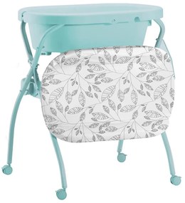 PETITE&amp;MARS - Fasciatoio con vasca da bagno SPA 3in1 menta