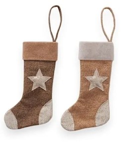 Set di 2 calze natalizie appese Stevy - Boltze