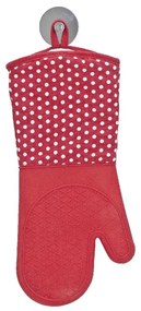 Set di 2 guanti da forno in silicone rosso Forno - Wenko