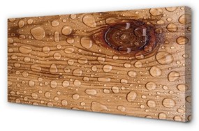 Quadro stampa su tela Cade il legno d'acqua 100x50 cm