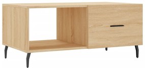 Tavolino da Salotto Rovere Sonoma 90x50x40 cm Legno Multistrato