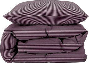 Set copripiumino e federa viola in cotone per letto singolo 140x200 cm Cheerful – Södahl