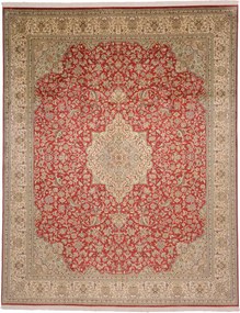 Cashmere Silk Tappeto orientale 310 x 250 (Indian) Annodato A Mano