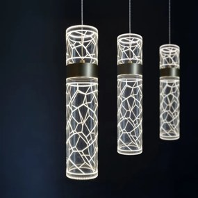 Lampadario LED su cavo LAGOS LED/24W/230V dorato