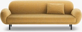 Divano Poppy 3 posti in tessuto chenille – 208x72x82 cm